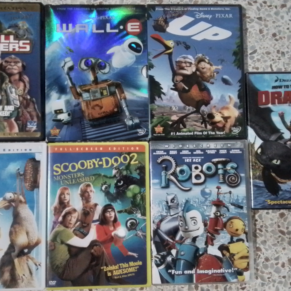 Animated/Live Action Movie DVD Collection